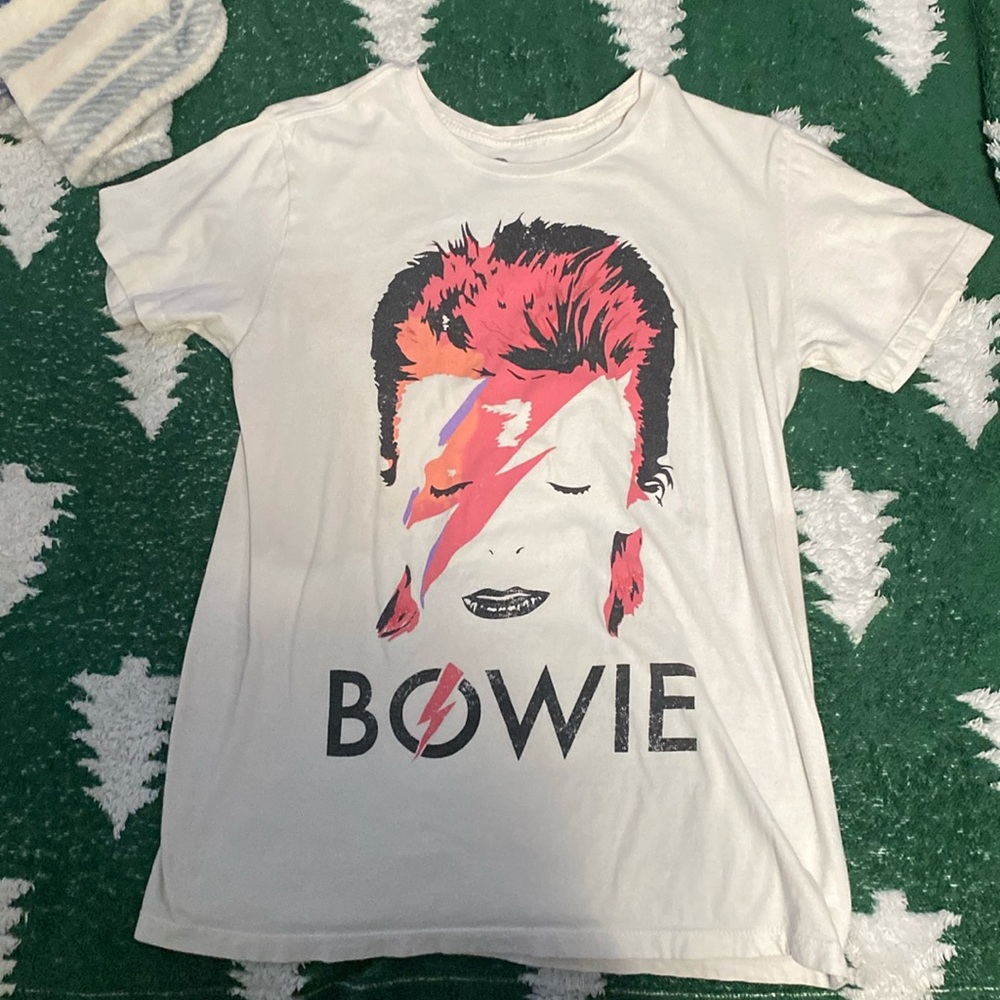 David Bowie T-shirt from Hot Topic